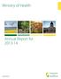 Ministry of Health. Annual Report for saskatchewan.ca