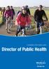 Candidate information pack. Director of Public Health