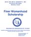 Finer Womanhood Scholarship