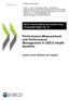 Performance Measurement and Performance Management in OECD Health Systems