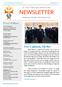 New Uniform, Oh My! Fr. John P. Washington Assembly 2184 NEWSLETTER. Religiously Devoted, Patriotically Proud. FY Officers