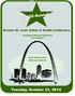 11th Annual. Greater St. Louis Safety & Health Conference. The Premier Safety and Health Event in the Midwest!