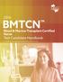 BMTCN. Blood & Marrow Transplant Certified Nurse Test Candidate Handbook. Oncology Nursing Certification Corporation