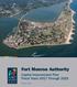 Fort Monroe Authority. Capital Improvement Plan Fiscal Years 2017 Through 2022