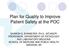 Plan for Quality to Improve Patient Safety at the POC
