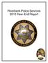 Riverbank Police Services 2010 Year-End Report