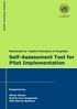 Self-Assessment Tool for Pilot Implementation