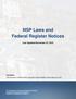 NSP Laws and Federal Register Notices