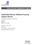 Castle Rock Edinvar Sheltered Housing Support Service Housing Support Service 1 Hay Avenue Edinburgh EH16 4RW Telephone: