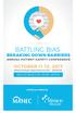 BATTLING BIAS OCTOBER 11-13, 2017 BREAKING DOWN BARRIERS REGISTRATION NOW OPEN ANNUAL PATIENT SAFETY CONFERENCE. Jointly provided by
