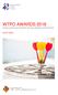WTPO AWARDS 2018 EXCELLENCE IN EXPORT DEVELOPMENT INITIATIVES ENTRY GUIDE