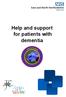 Help and support for patients with dementia