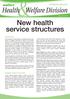 New health service structures