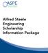 Alfred Steele Engineering Scholarship Information Package