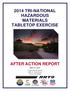 2014 TRI-NATIONAL HAZARDOUS MATERIALS TABLETOP EXERCISE
