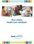 Your child s health care notebook