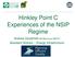 Hinkley Point C Experiences of the NSIP Regime. Andrew Goodchild MA BSc(hons) MRTPI Assistant Director Energy Infrastructure
