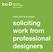 best practice paper: soliciting work from professional designers