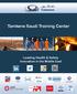 Tamkene Saudi Training Center Leading Health & Safety Innovation in the Middle East