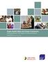 Public Health Skills and Career Framework Multidisciplinary/multi-agency/multi-professional. April 2008 (updated March 2009)