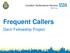 Frequent Callers. Darzi Fellowship Project