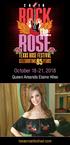 October 18-21, 2018 Queen Amanda Elaine Hiles. texasrosefestival.com