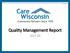 Quality Management Report 2017 Q2