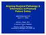 Aligning Surgical Pathology & Informatics to Promote Patient Safety
