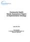 Community Health Needs Assessment Report & Implementation Strategy