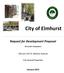City of Elmhurst. Request for Development Proposal. 138 and 142 N. Addison Avenue. City-Owned Properties. (Executive Summary)