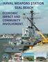 NAVAL WEAPONS STATION ECONOMIC IMPACT AND COMMUNITY INVOLVEMENT SEAL BEACH