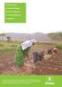 Climate change. investment through. the Pilot Programme. for Climate Resilience. in Tajikistan
