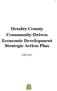 Hendry County Community-Driven Economic Development Strategic Action Plan. July 2017