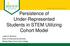 Persistence of Under-Represented Students in STEM Utilizing Cohort Model