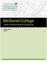 McDaniel College. Guide to Scholarships & Fellowships. Edition Updated: 9/14/16
