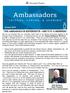 THE AMBASSADOR EXPERIENCE - ARE YOU A MEMBER?