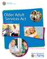 Older Adult Services Act