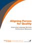 Aligning Forces for Quality. Improving Language Services Performance Measures