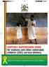 SUPPORT SUPERVISION GUIDE for orphans and other vulnerable children (OVC) service delivery MINISTRY OF GENDER LABOUR AND SOCIAL DEVELOPMENT