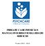 PRIMARY CARE PHYSICIAN MANUAL FOR BEHAVIORAL HEALTH SERVICES