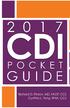 2017 CDI Pocket Guide is published by HCPro, a division of BLR. Copyright 2016 Pinson&Tang LLC. Printed in the United States of America.