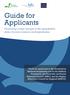 Guide for Applicants. Promoting a step-change in the quantitative skills of social science undergraduates