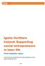 Ignite Northern Ireland: Supporting social entrepreneurs in later life