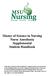 Master of Science in Nursing Nurse Anesthesia Supplemental Student Handbook