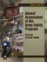 At the close of every fiscal year, the U.S. Army Combat Readiness Center