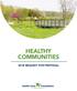 HEALTHY COMMUNITIES 2018 REQUEST FOR PROPOSAL