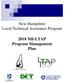 New Hampshire Local Technical Assistance Program NH-LTAP Program Management Plan