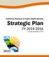 California Directors of Public Health Nursing Strategic Plan FY