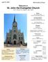 Welcome to St. John the Evangelist Church 201 N. Pierce St., Delphos, Ohio 45833