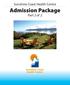 Sunshine Coast Health Centre. Admission Package. Part 2 of 2